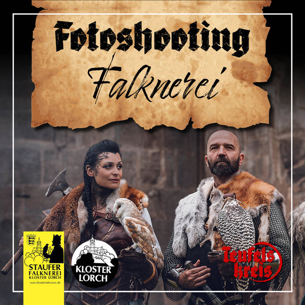 Fotoshooting - Kloster Lorch / Falknerei - mit Photodesign Josef Kristof