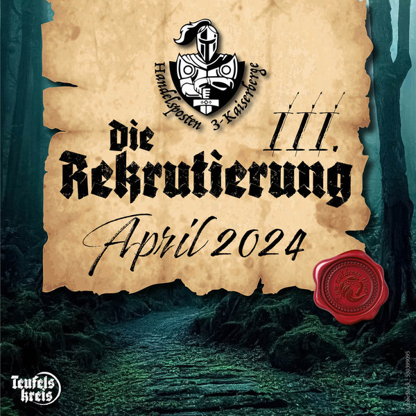 Ticket LARP - Die Rekrutierung III. - April 2024